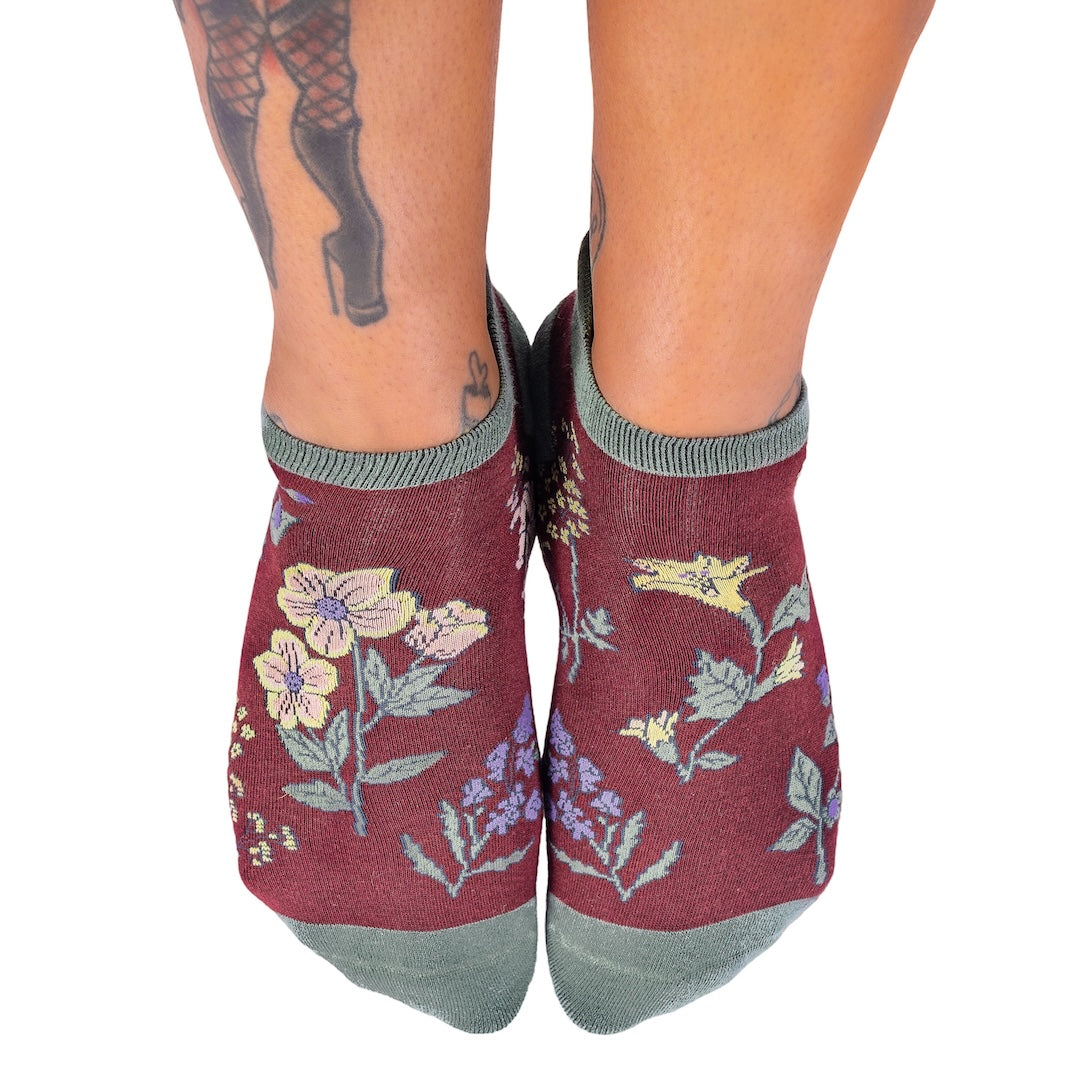 Baneful Botany Ankle Socks