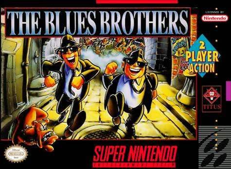 Blues Brothers (Super Nintendo) - Game Manual Only