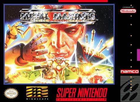 Metal Marines (Super Nintendo) - Game Manual Only