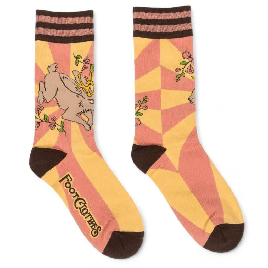 Jackalope Crew Socks - 
