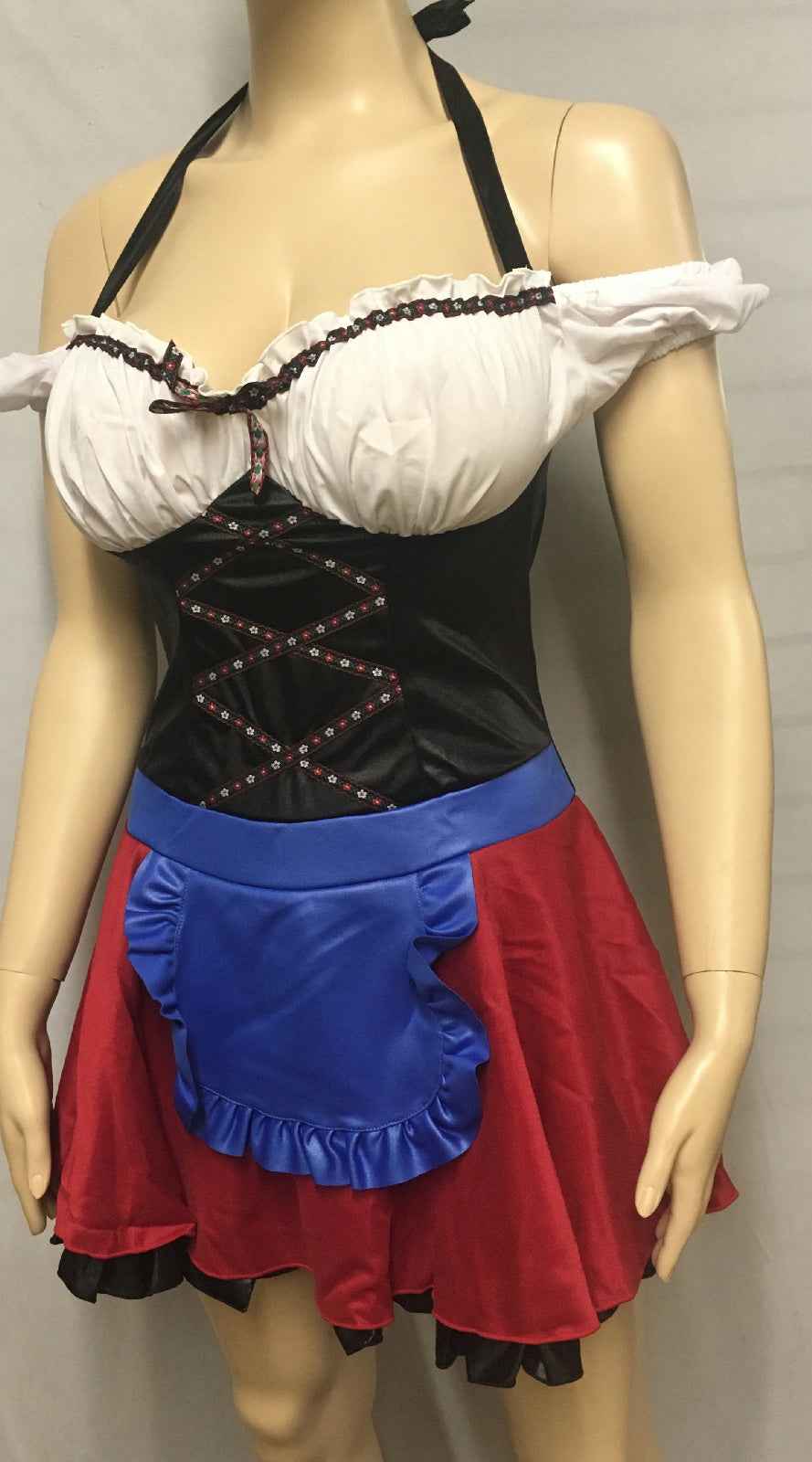 Alpenhof German Beer Maiden Fraulein Girl Women's Adult Costume Size XS 0-2