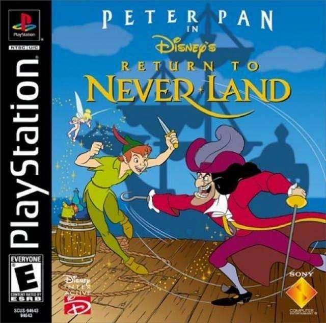Peter Pan Return to Neverland (Playstation) - Game Only