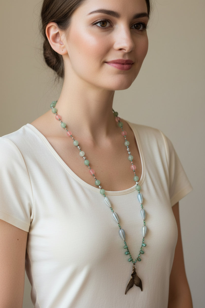 Seasong Mermaid Long Necklace