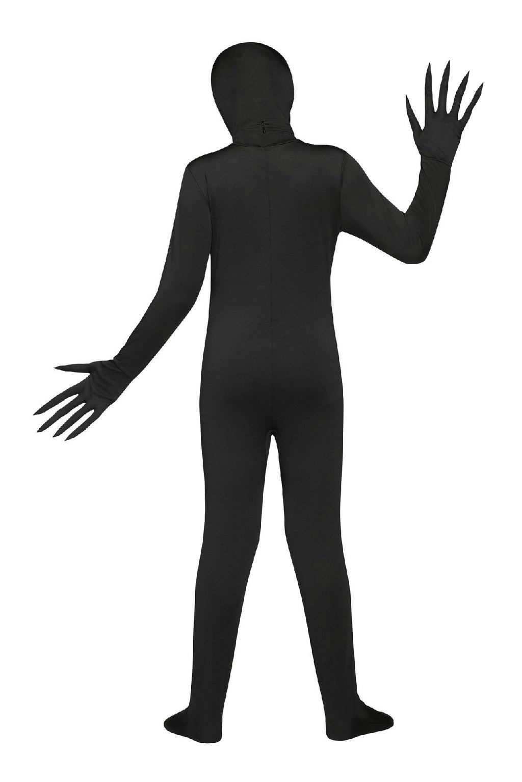Fade Eye Shadow Demon Black Skin Suit Child Costume Medium 8-10