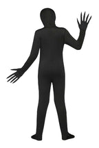 Fade Eye Shadow Demon Black Skin Suit Child Costume Medium 8-10