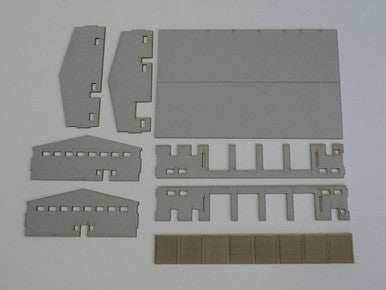 Motorpool Building (Matboard) - 285CSS025 - 