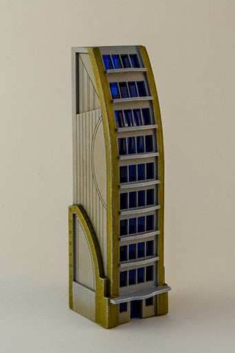 6mm Ultra Modern / Future City Building 285CSS050-5 - 