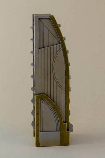 6mm Ultra Modern / Future City Building 285CSS050-5 - 