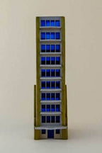 6mm Ultra Modern / Future City Building 285CSS050-5 - 