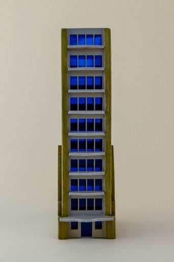 6mm Ultra Modern / Future City Building 285CSS050-5 - 
