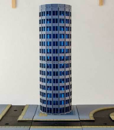 6mm Modern / Future Round City Building 285CSS053 - 