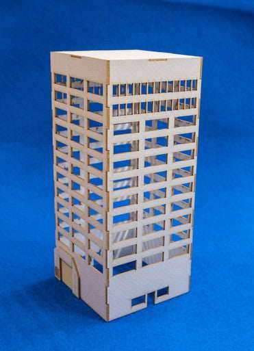 6mm Modern / Future City Building - 285CSS073 - 