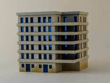 6mm Large Apartment Block (Matboard) - 285CSS152 - 