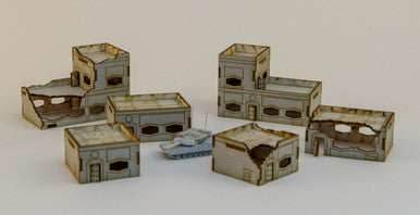 6mm Ultra Modern / Future City Buildings (6) - 285CSS165 - 
