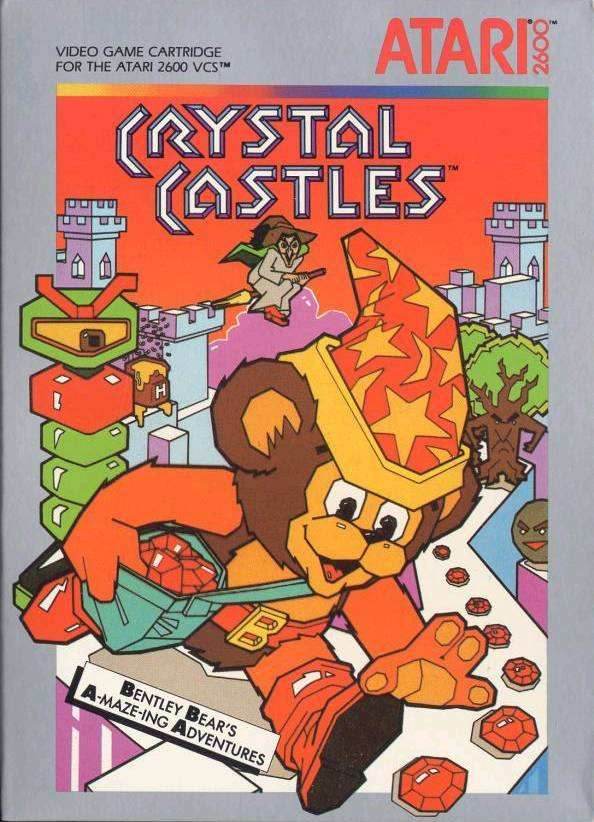 Crystal Castles (Atari 2600) - Game Manual Only