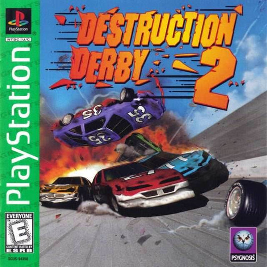 Destruction Derby 2 (Greatest Hits) (Playstation) - Game Only