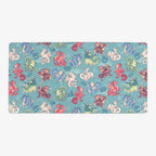 Chromatic Dragons Playmat - Oversized Playmat / Teal / Plain
