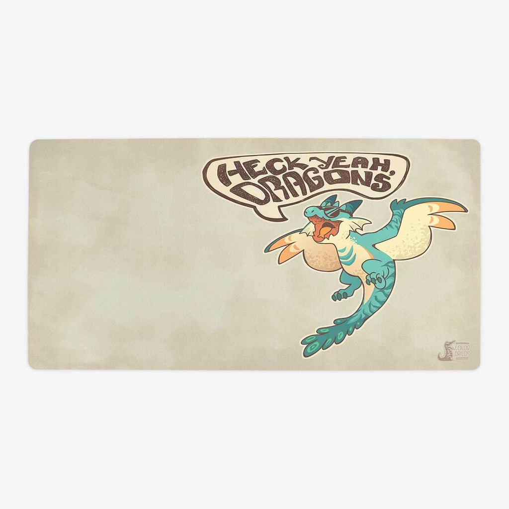 Heck Yeah, Dragons! Playmat - Oversized Playmat / Plain