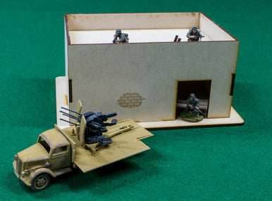 Middle East One Story Building - 28MMDF010-R - 
