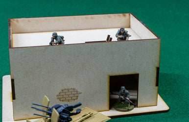 Middle East One Story Building - 28MMDF010-R - 