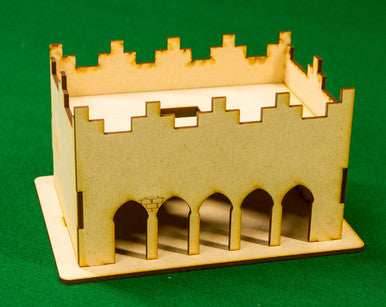 Middle East One Story Building - 28MMDF012-R - 