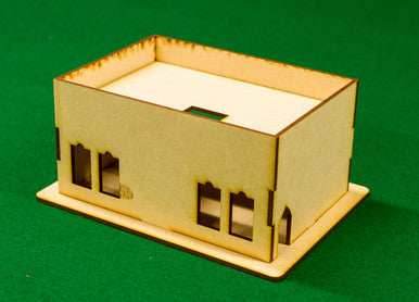 Middle East One Story Building - 28MMDF014-R - 