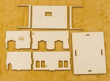 Middle East One Story Building - 28MMDF014-R - 