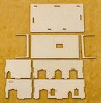 Middle East One Story Building - 28MMDF015-R - 