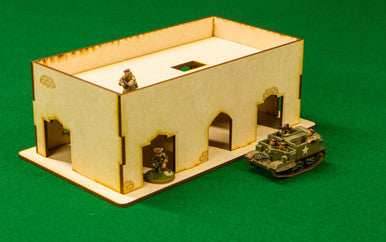 Middle East One Story Building - 28MMDF015-R - 