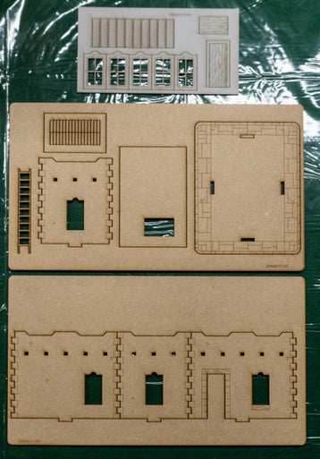 28mm Middle Eastern Building - 28MMDF090 - 