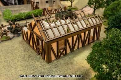 28mm Medium Half Timber House - 28MMDF551 - 