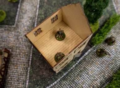 28mm Small Country Home, 2 Story - 28MMDF553 - 