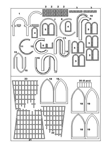 28mm "Saving Private Ryan" Church Bell Tower - 28MMDF600