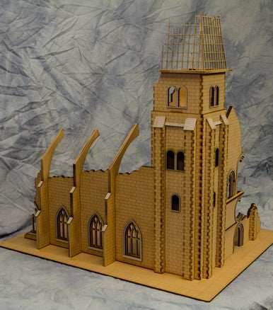 28mm (1/56th scale) Church Bell Tower - 28MMDF600 - 
