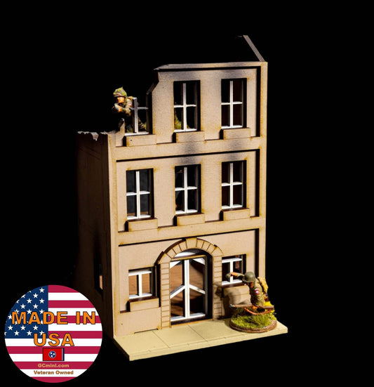 28mm European Building - 28MPNT514 (Painted and Assembled) - 