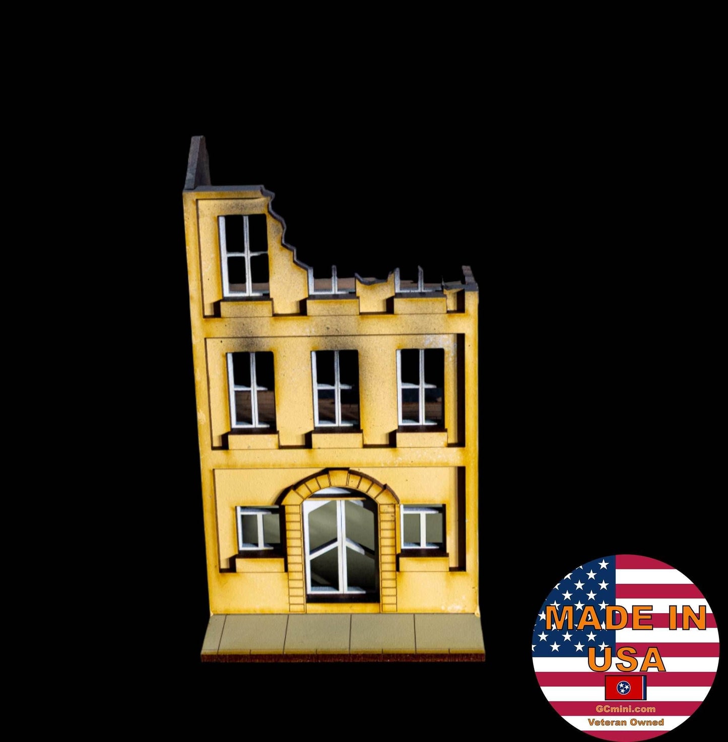 28mm European Building - 28MPNT515 (Painted and Assembled) - 