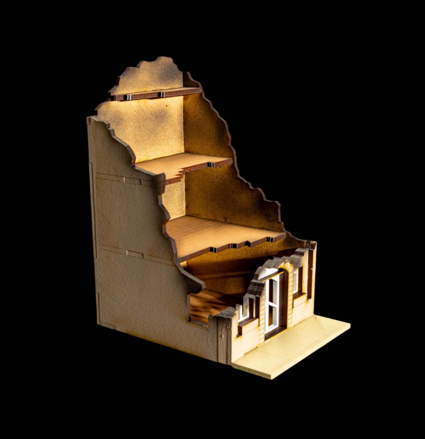 28mm European Building - 28MPNT515 (Painted and Assembled) - 