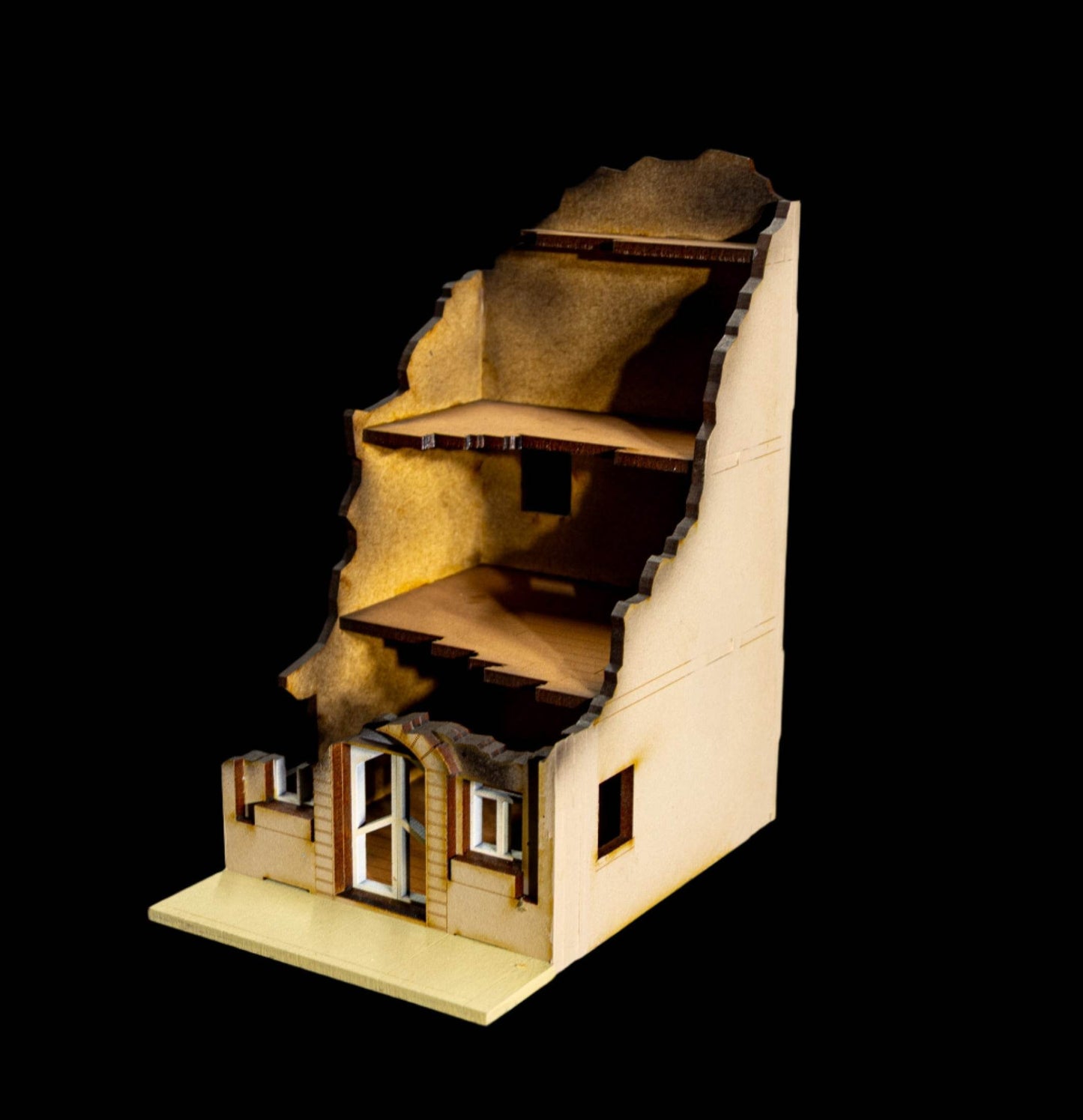 28mm European Building - 28MPNT516 (Painted and Assembled) - 