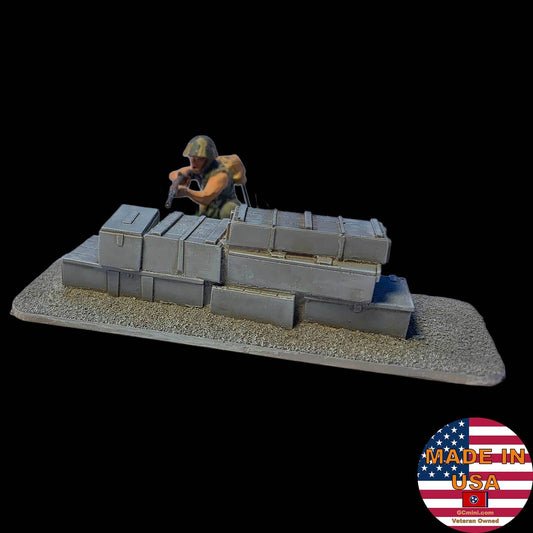 28mm Stack Of Crates - 28MSCE019 - 