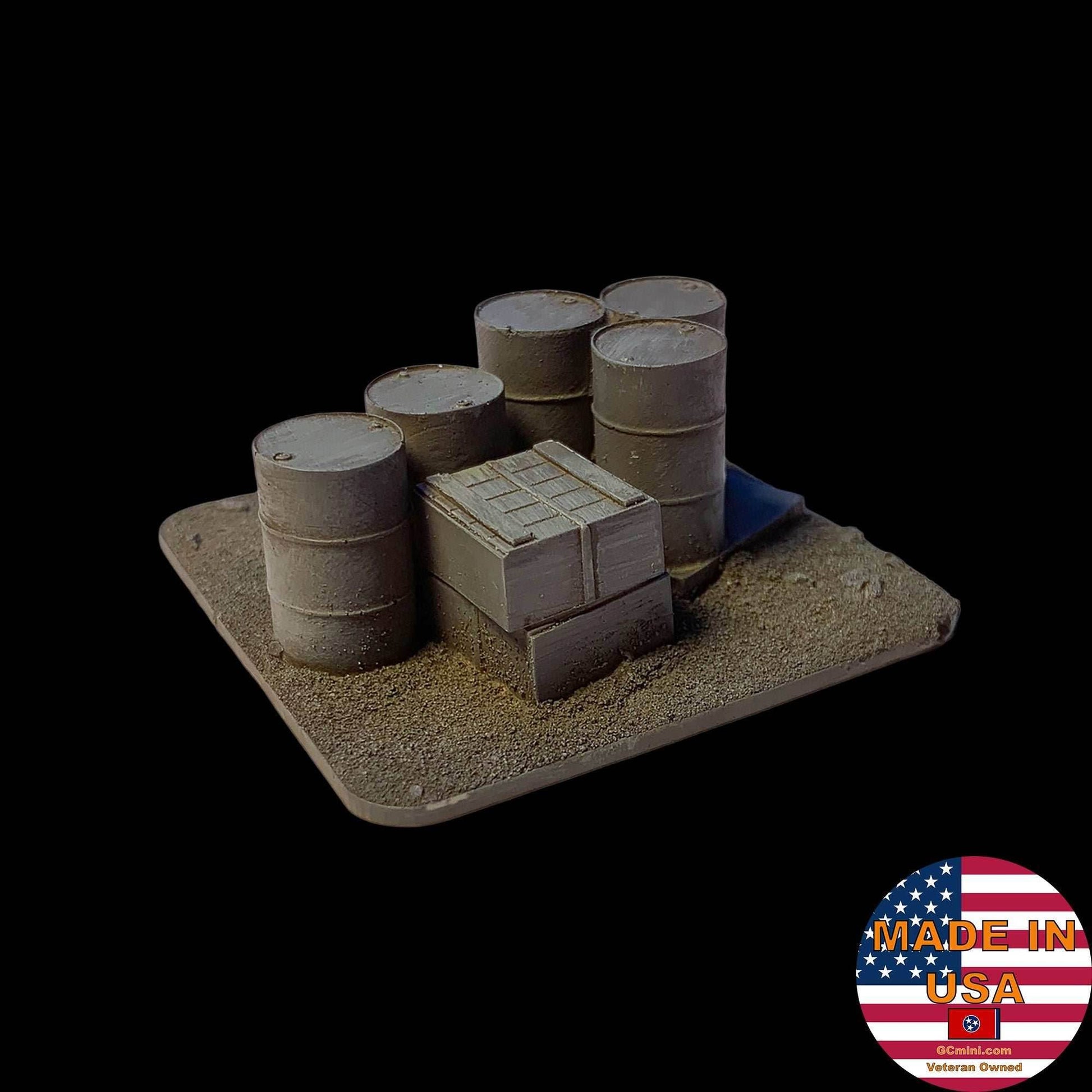 28mm Barrels and Crates - 28MSCE014 - 