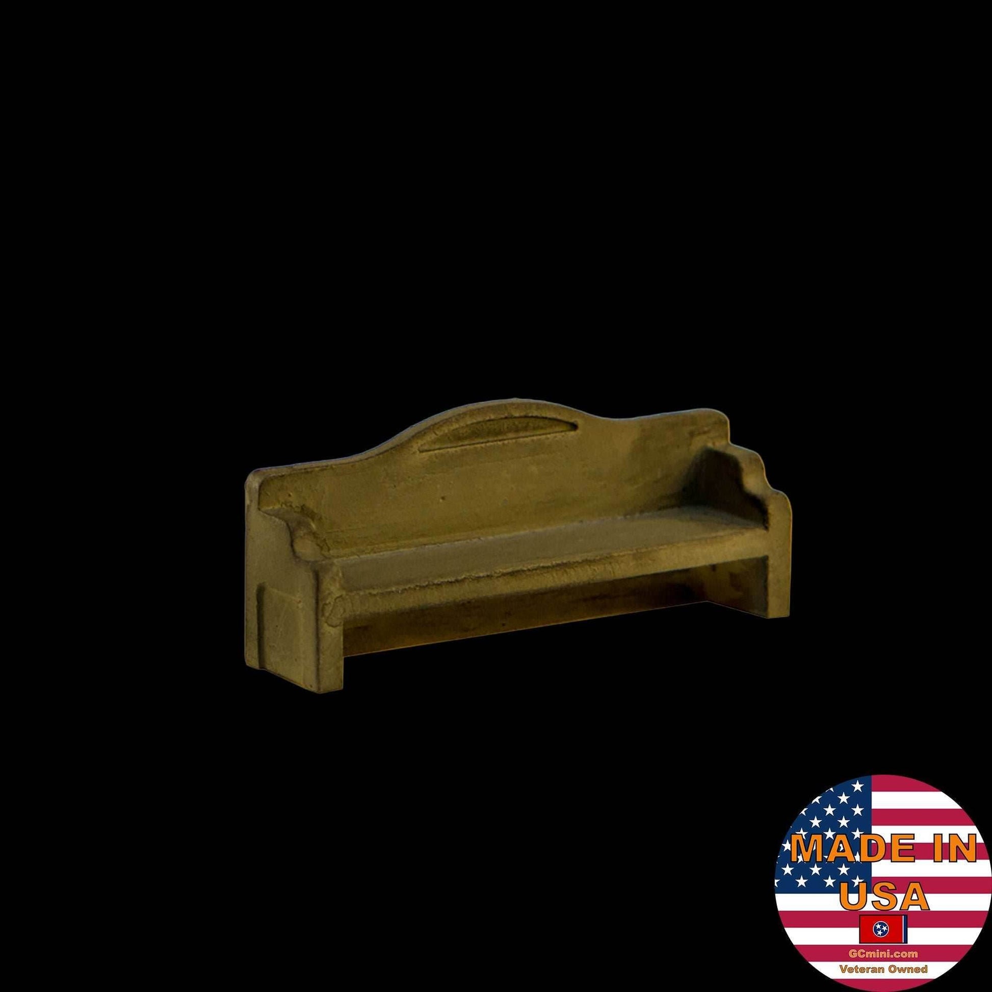 28mm Bus Stop Bench / Park Bench - 28MSCE006 - 