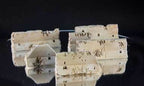 28mm Distressed Concrete Barriers, K-Rails (6 Per Kit) - 28MSCE009 - 