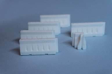 28mm Water Filled K-Rails (6 Per Kit) - 28MSCE012 - 