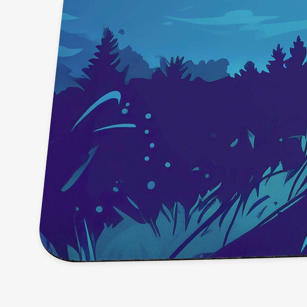 Midnight Blue Dragon Playmat - Standard Playmat / Plain