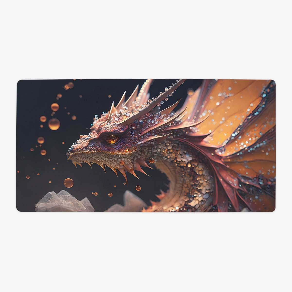 Gemstone Dragon Playmat - Oversized Playmat / Plain