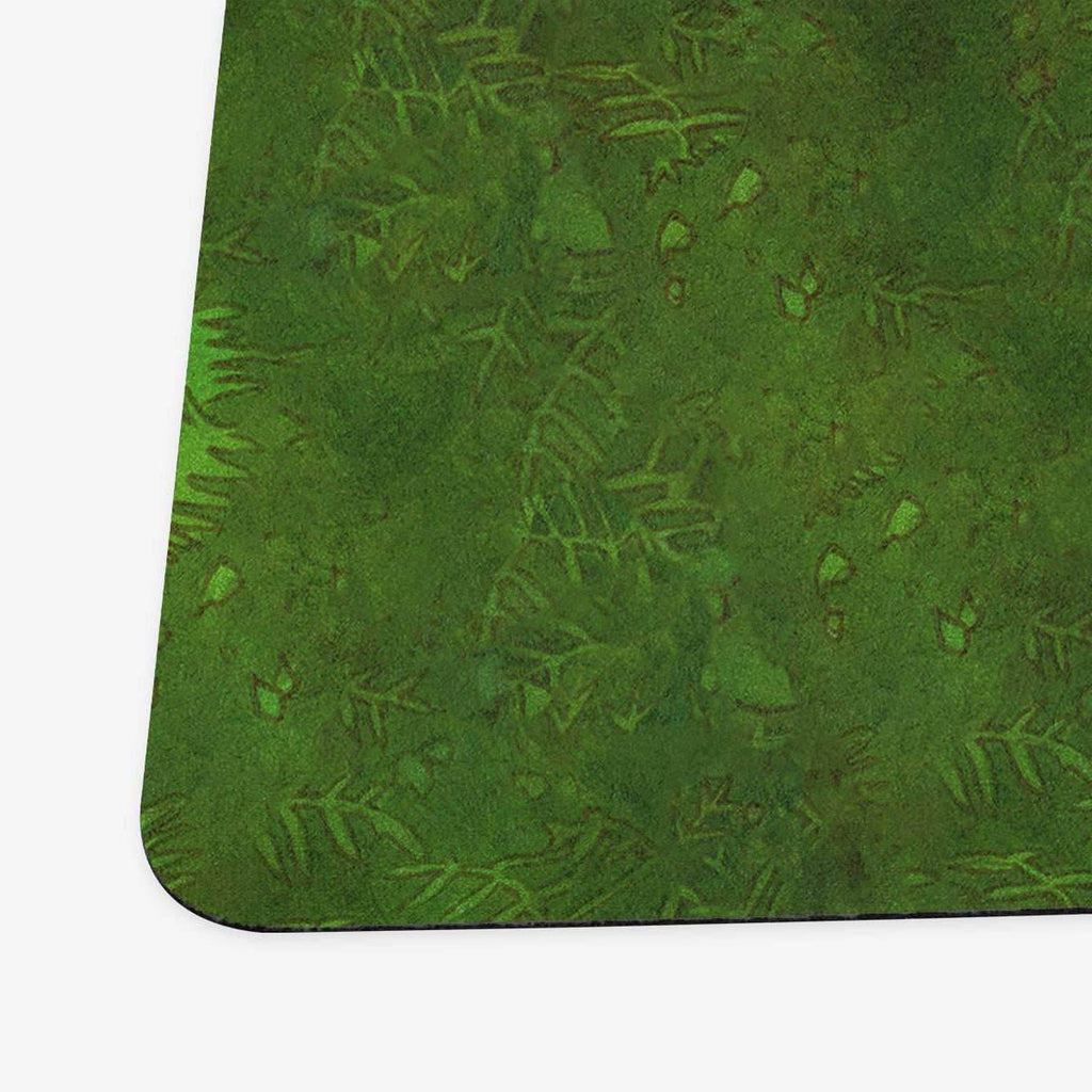 Green Wyrmling Dragon Playmat - Standard Playmat / Plain
