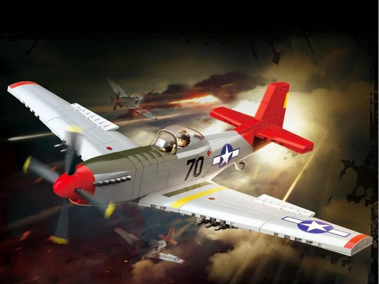 WWII - P-51D Mustang - Mil-Blox