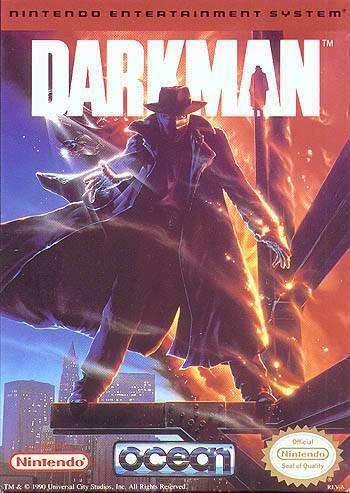 Darkman (Nintendo NES) - Game Manual Only