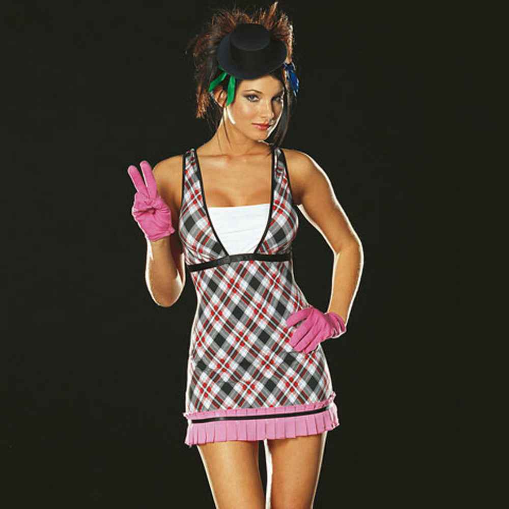 Dreamgirl Women's Harajuku Schoolgirl Tokyo Cutie Adult Costume Medium 8-10