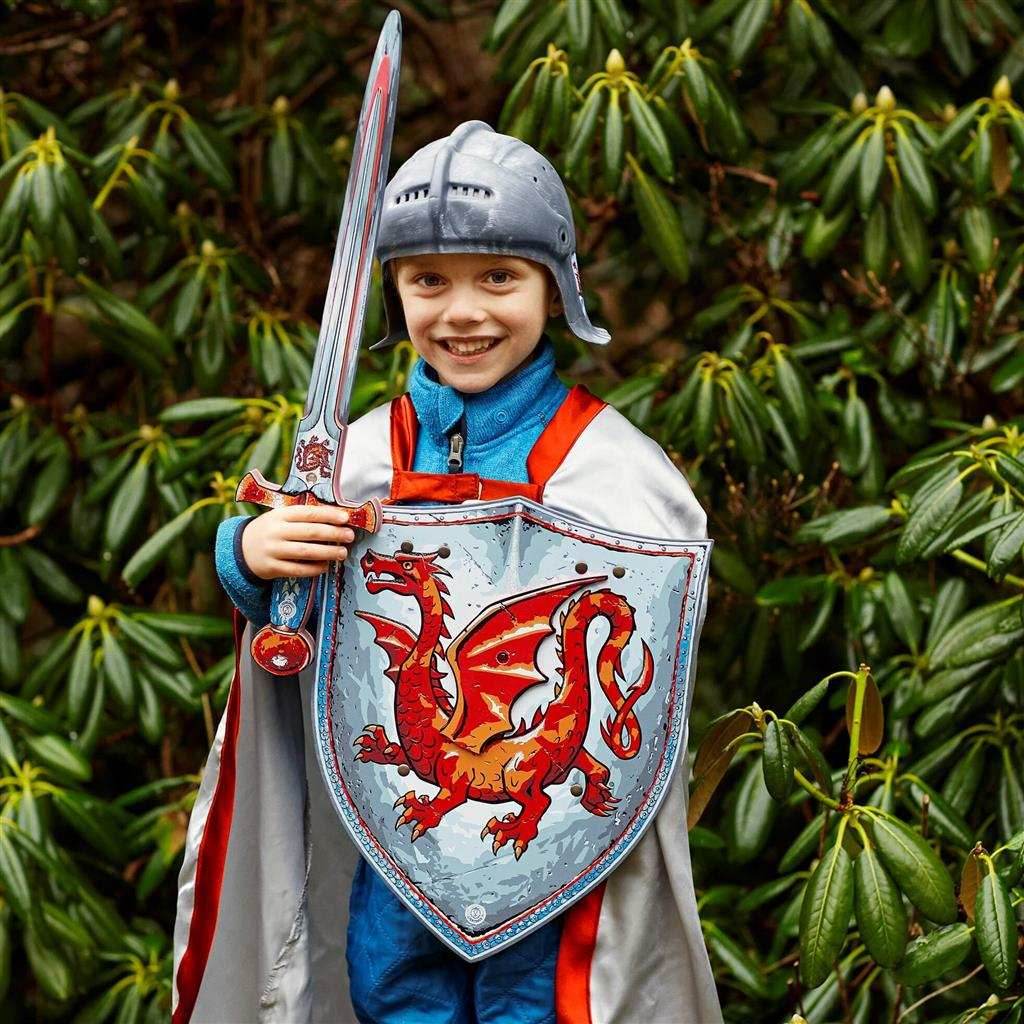 Amber Dragon Knight Cape - 